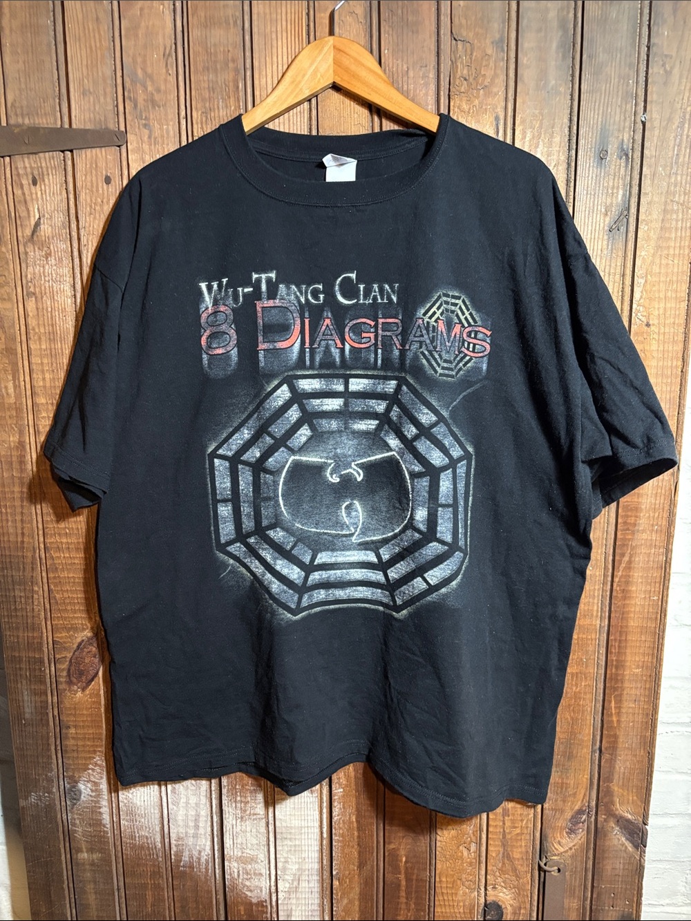 Wu - Tang Anvil Black Graphic Tee - 8 Diagrams Design